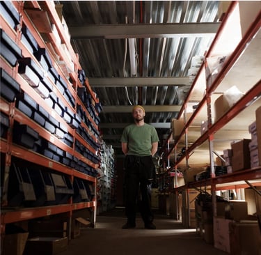 Racks de rangement professionnel logistique pour stockage de produits lourds