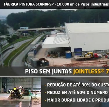 piso sem rejunte jointless