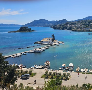 Canoni Mouseisland Kerkyra Corfu Villa Olivia Pentati