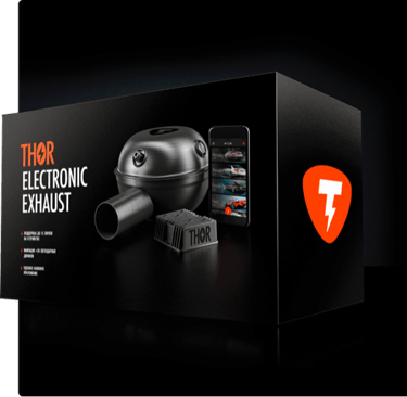 a Thor Tuning black box with an exhaust pick up to the top of it