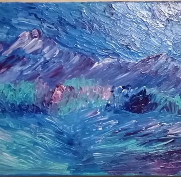 Joyful (painting) Kylee Nicole Smith