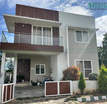 Greek-inspired 4 BHK luxury villa at Fortune Hestia Sarjapur Road Bangalore