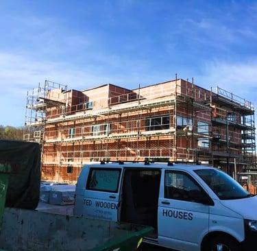 Timber frame building