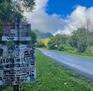 Olomana Trail O'ahu Hawai'i