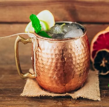 Como preparar Smoky Mezcal Mule con Tepextate de Lu Mezcal