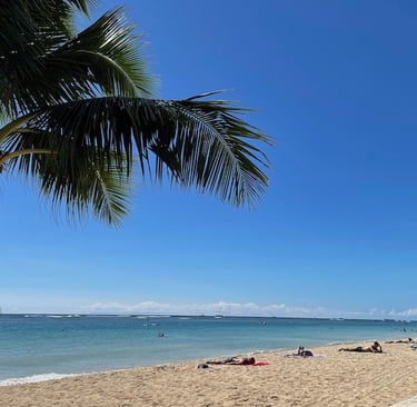 Ala Moana Beach Park Honolulu O'ahu Hwai'i
