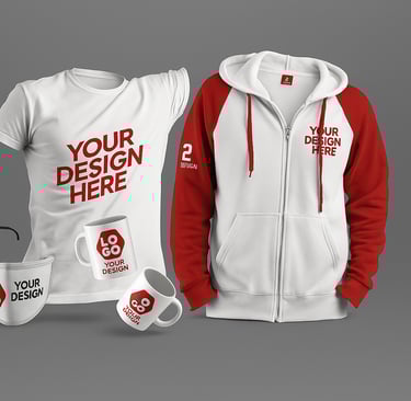 Custom merchandise items