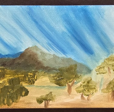 Live (painting) Kylee Nicole Smith