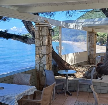 Paramonas Beach Taverna Plori Korfu Villa Olivia