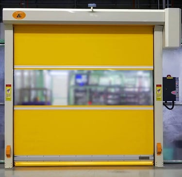 Industrial High Speed PVC Door Available In Pakistan