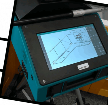 Proliner i ekran koji pokazuje rezultate digitalne izmjere.