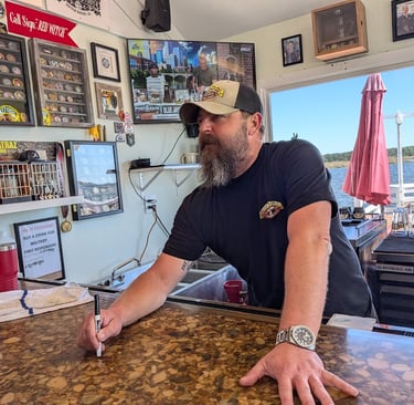 Bartender at Lost Colony Brewery