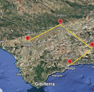 Itinerario di viaggio di 9 giorni in Andalusia
