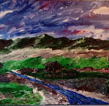 Impressions of Seclusion (painting) Kylee Nicole Smith