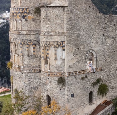 a castle like structure with a tower in the middle of the picture