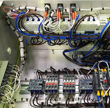 Industrial applications of Electro-mechanical assemblies with Omini for reliable solutions.
