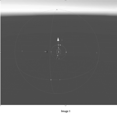 Sphere with coordinates in the game engine