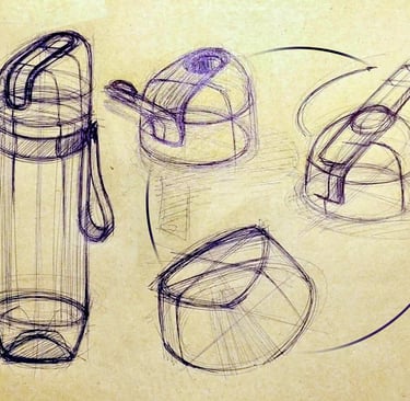 visual-brainstorming-sketches-defining-the-design-direction-for-the-alkaline-water-bottle-designed-b