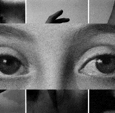 Collage diseñado por el fundador Santiago R M- OJOS DE UNA DAMA 