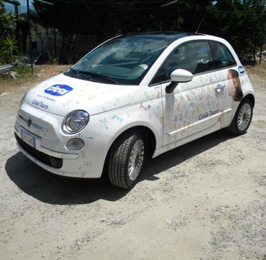 car wrapping. decorazione veicolo