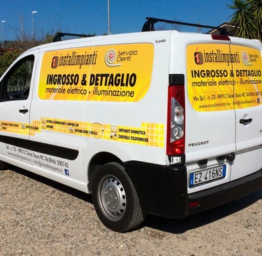 car wrapping decorazione automezzo commerciale