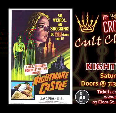 Nightmare Castle screening at the Cult Classic Flicks