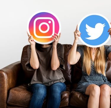promote twitch stream on instagram and twitter