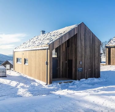 Wooden cabins