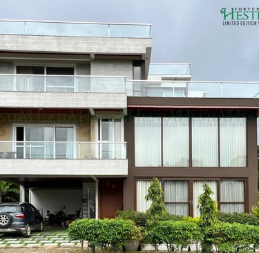 Greek-inspired modern Fortune Hestia villa with luxury design in Sarjapur Road Bangalore
