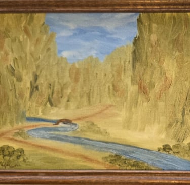 Lonesome Forrest (painting) Kylee Nicole Smith