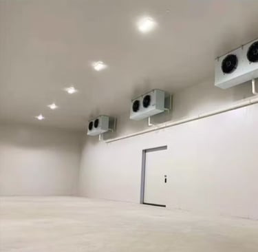 temporary cold storage solution for outdoor events