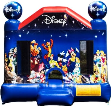 LARGE WORLD OF DISNEY MOONWALK Bookings 832-216-8423