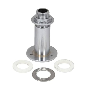 "Durable deep freezer spare parts with threaded fitting and washers"
