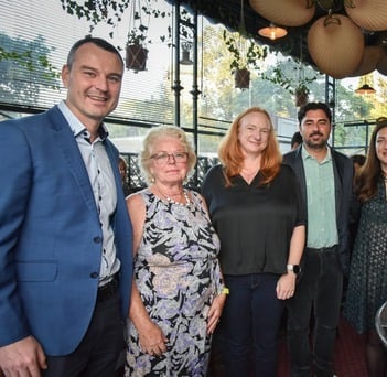 With Her Excellency Ms Alison Duncan the Australian Ambassador