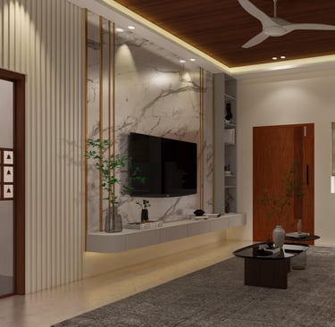 Eco-friendly home design in India with natural lighting and rainwater harvesting systems.