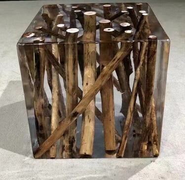 custom resin stool