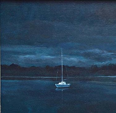 "Clair de Lune" Acrylic $700