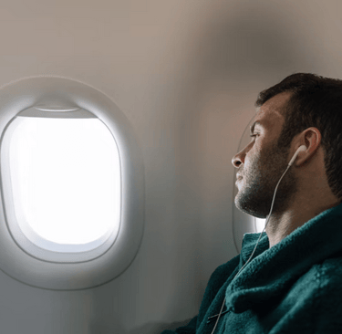 Fear of Takeoff and Landing Tapping Script: Calming Loud Engine & Gear Noises