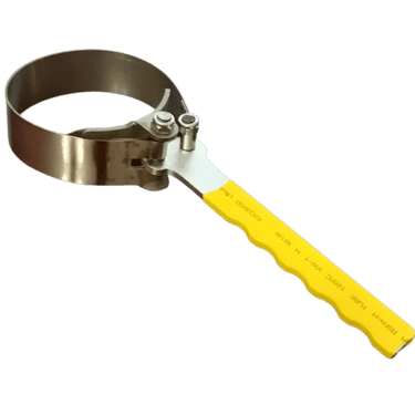 CD90T3 (DARIUSHTOOLS): Fits 85–95 mm oil filters, 40 mm strap, fixed handle. dariushtools