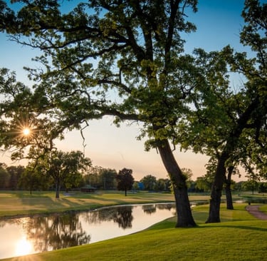 A general view of Bolingbrook Golf Club at LIV Golf Chicago. (Photo by Nick Novelli/LIV Golf)
