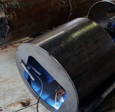 Building a custom Texas style offset smoker