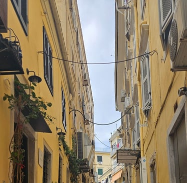 Old Town Kerkyra Corfu Villa Olivia Pentati