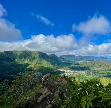 Olomana Trail Three Peaks O'ahu
