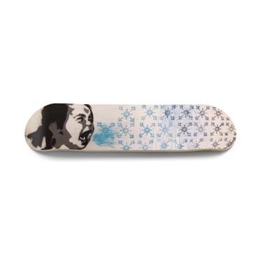 photographie pour décoration murale sur skateboard
