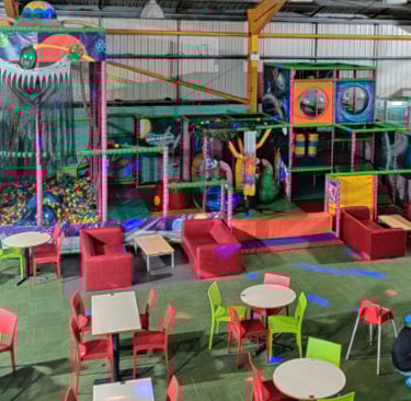 Softplay area, toddlers area