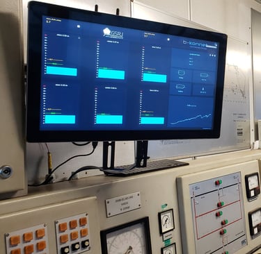 control de diques flotantes