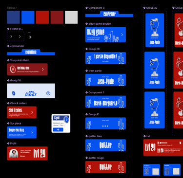 Composant Application Bizzy