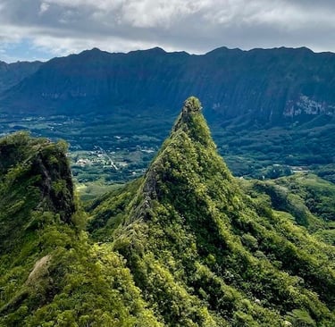 Three Peaks Olomana Trail O'ahu