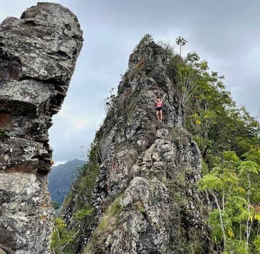 Olomana Trail Three Peaks O'ahu Hawai'i