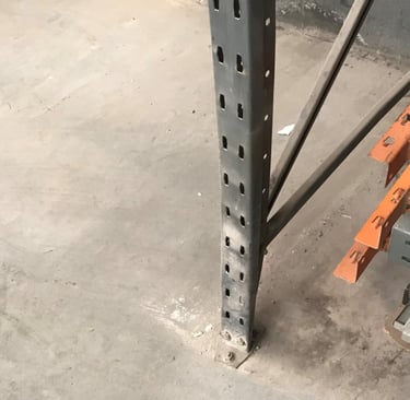 A-Z Rack Inspections Ltd - Damaged Upright